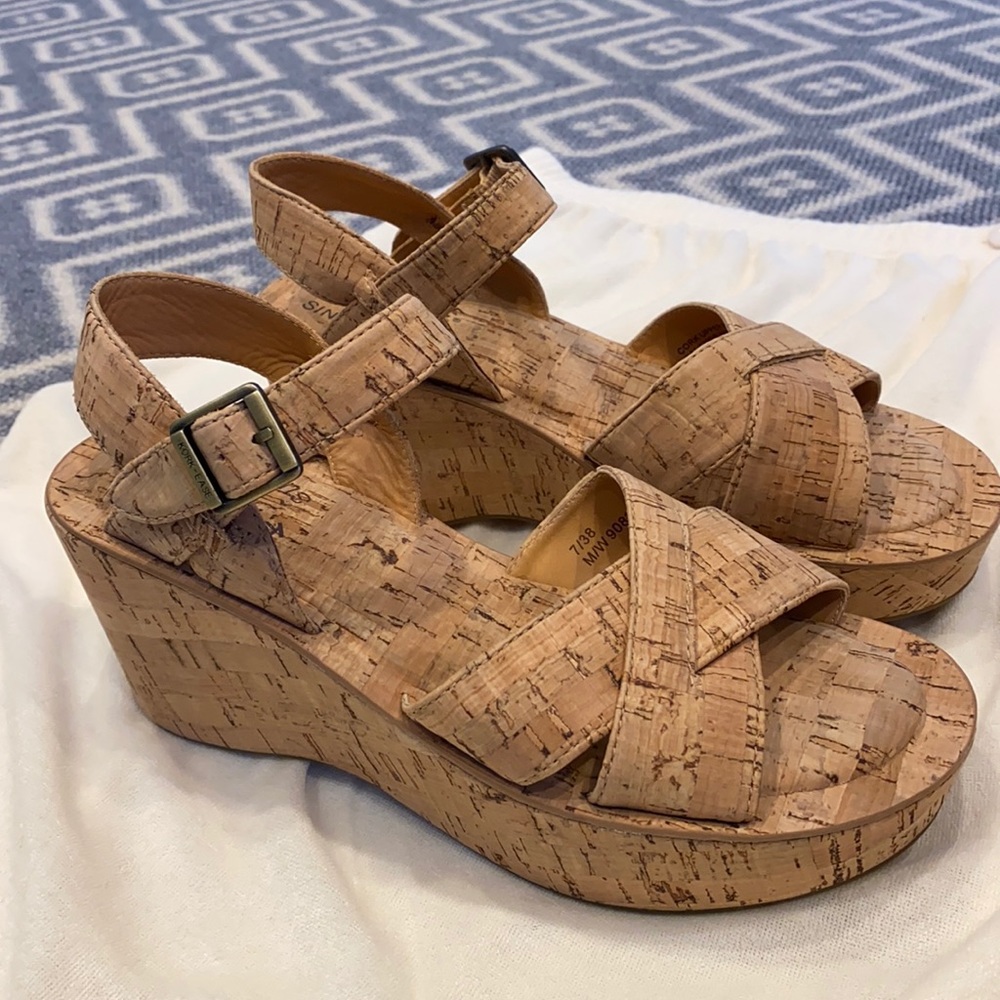Kork-ease wedge sandal size 7/m